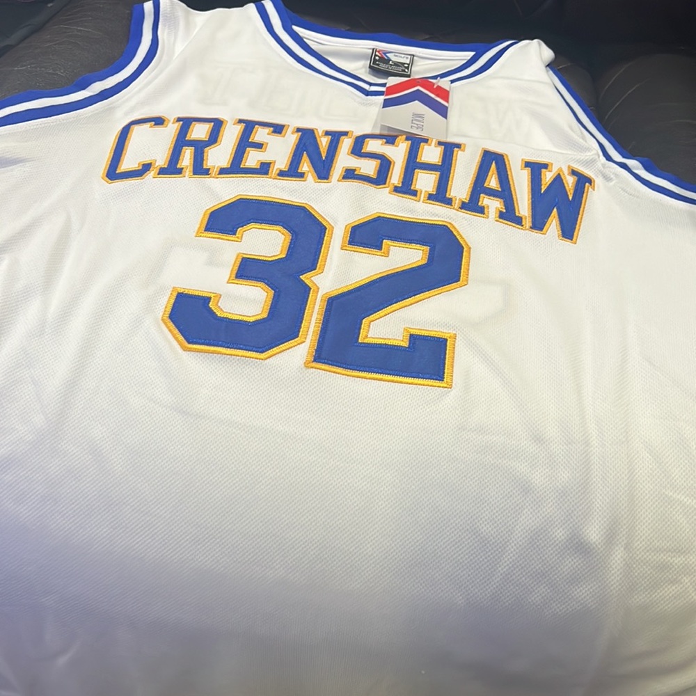 NWT MOLPE Athletic Wright Crenshaw #32 Basketball Jersey Shirt Men's Size Large - Picture 3 of 6
